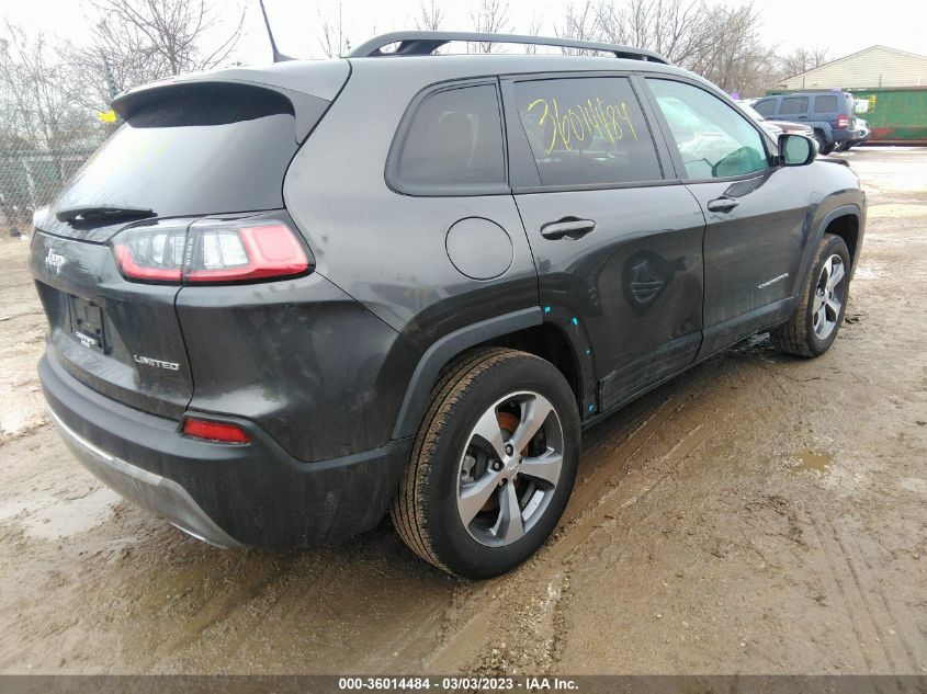 2022 JEEP CHEROKEE LIMITED VIN: 1C4PJMDN8ND542827
