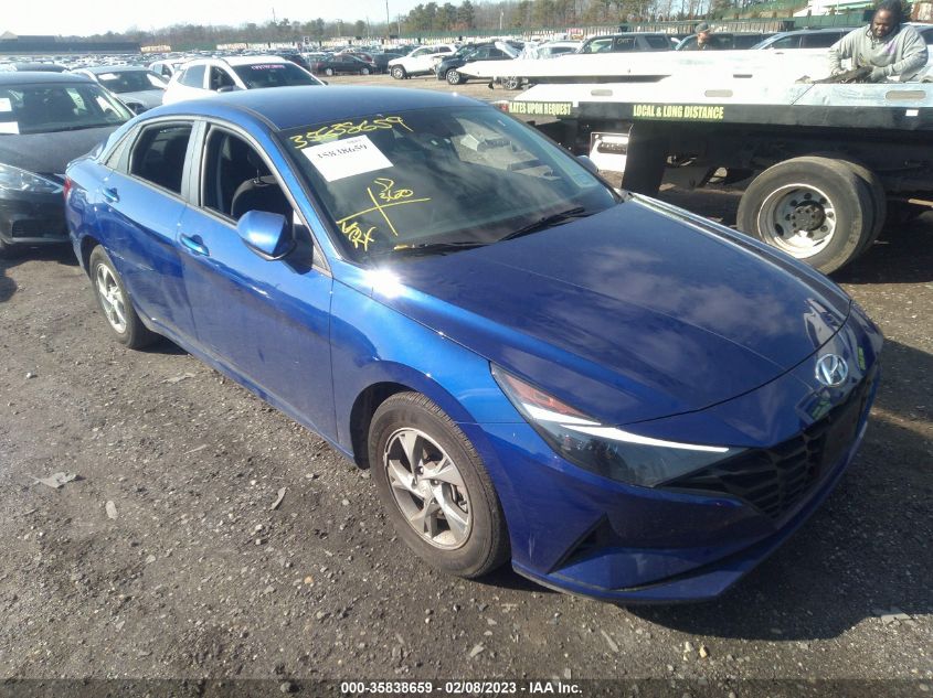 2022 HYUNDAI ELANTRA SE VIN: 5NPLL4AG4NH062423