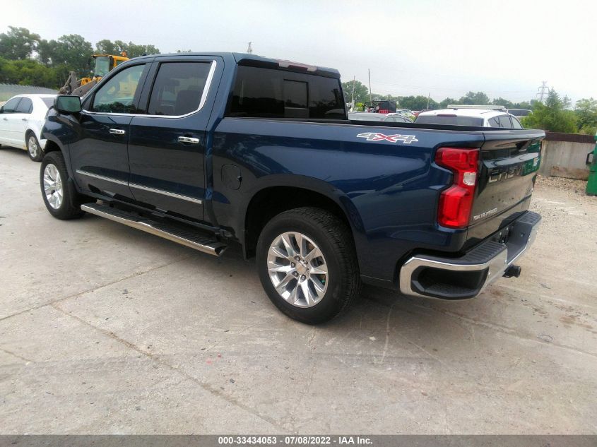 2021 CHEVROLET SILVERADO 1500 LTZ VIN: 1GCUYGEDXMZ144350