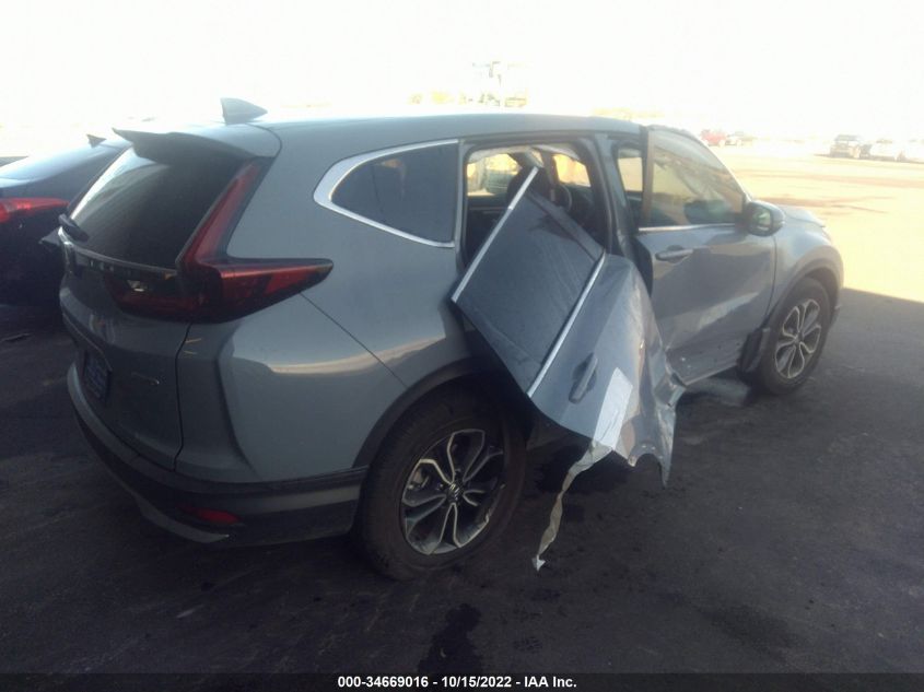 2022 HONDA CR-V EX VIN: 2HKRW2H52NH615953