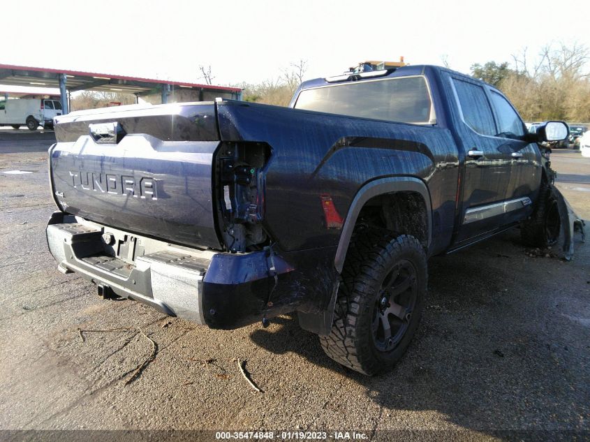 2022 TOYOTA TUNDRA 4WD 1794 EDITION VIN: 5TFMA5EC1NX002496