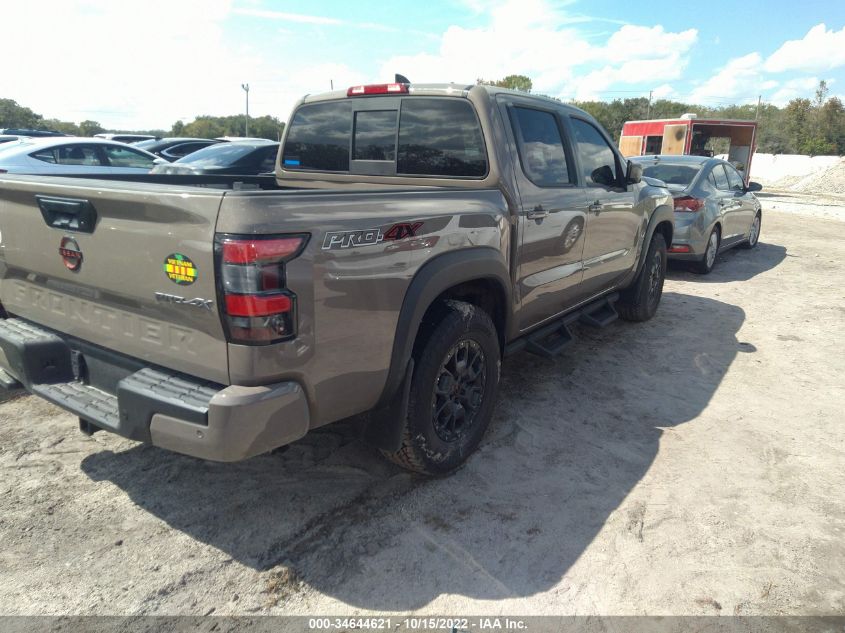 2022 NISSAN FRONTIER PRO-4X VIN: 1N6ED1EK0NN676093
