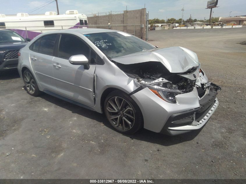 2021 TOYOTA COROLLA SE/NIGHTSHADE/APEX SE VIN: 5YFS4MCE8MP079005