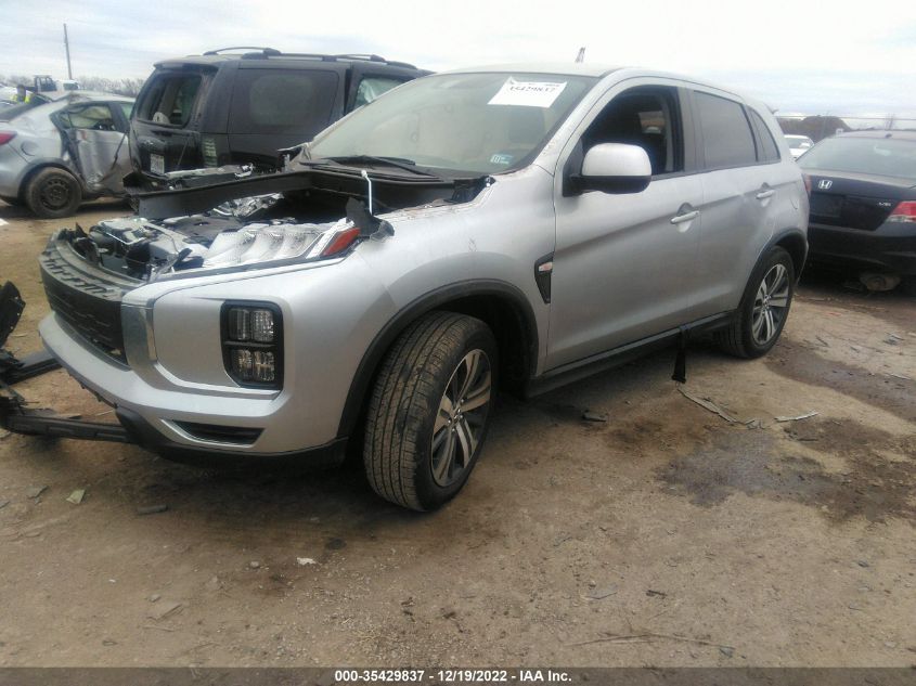 2022 MITSUBISHI OUTLANDER SPORT ES/LE/SE VIN: JA4ARUAU2NU022806