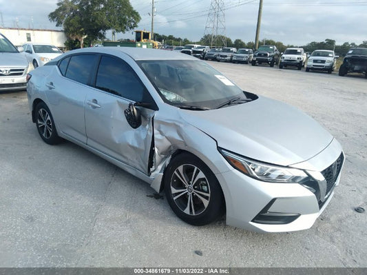 2022 NISSAN SENTRA SV VIN: 3N1AB8CV0NY267143