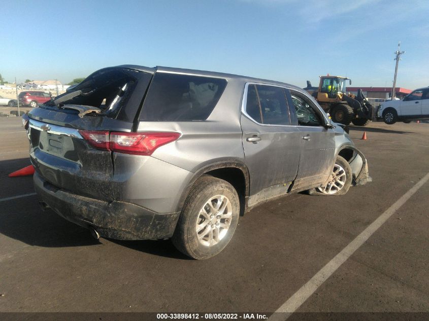 2021 CHEVROLET TRAVERSE LS VIN: 1GNEVFKW5MJ182023