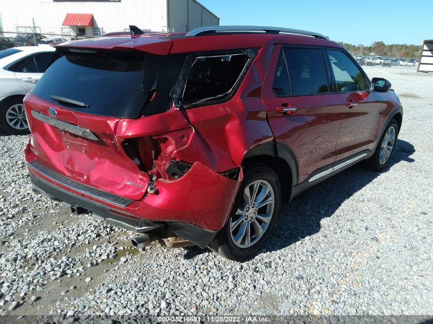 2021 FORD EXPLORER LIMITED VIN: 1FMSK8FH0MGA57368