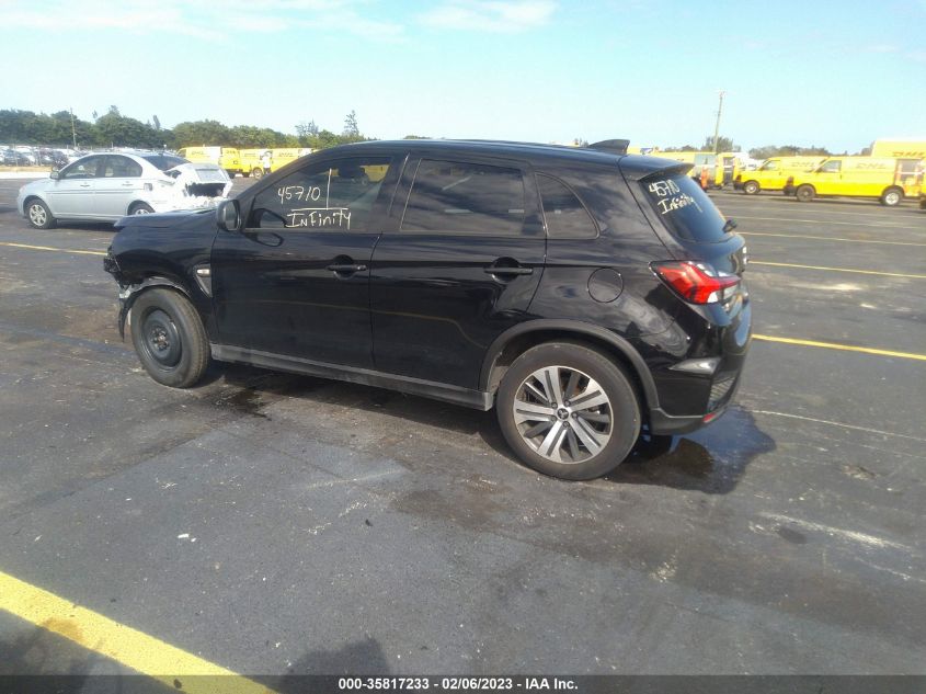2022 MITSUBISHI OUTLANDER SPORT ES/LE/S/BE VIN: JA4APUAU9NU010805