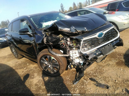 2022 TOYOTA HIGHLANDER HYBRID XLE VIN: 5TDGBRCH1NS555543