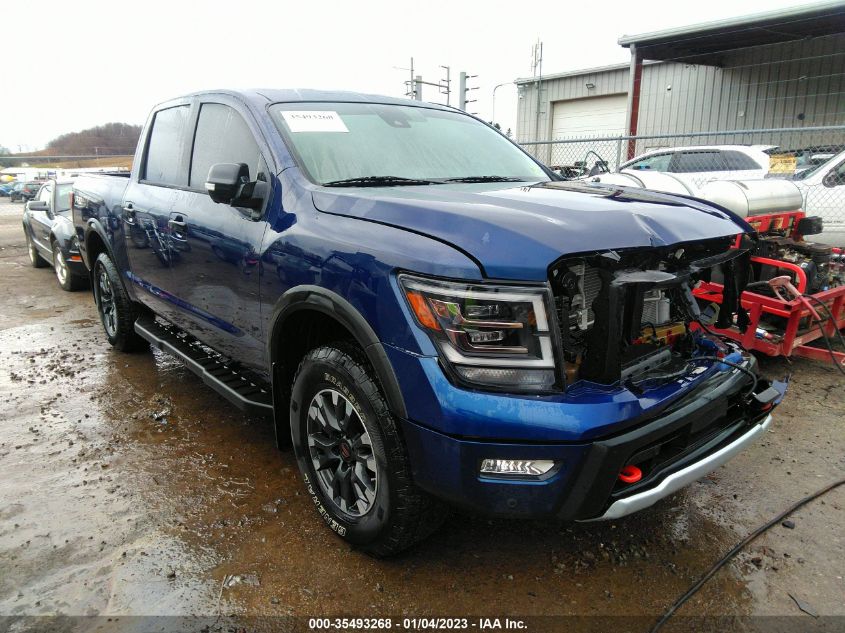 2022 NISSAN TITAN PRO-4X VIN: 1N6AA1ED9NN103346