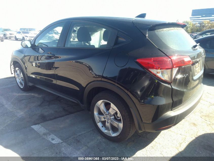 2022 HONDA HR-V LX VIN: 3CZRU5H30NM716290