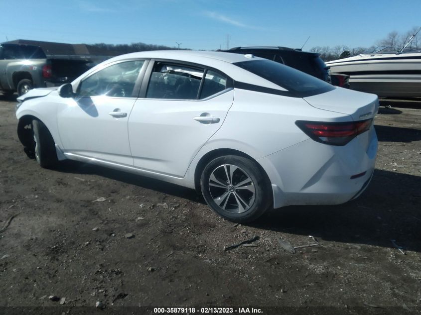 2022 NISSAN SENTRA SV VIN: 3N1AB8CV2NY315080