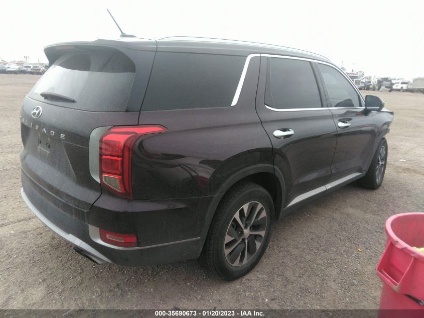 2021 HYUNDAI PALISADE SEL VIN: KM8R24HE5MU205185