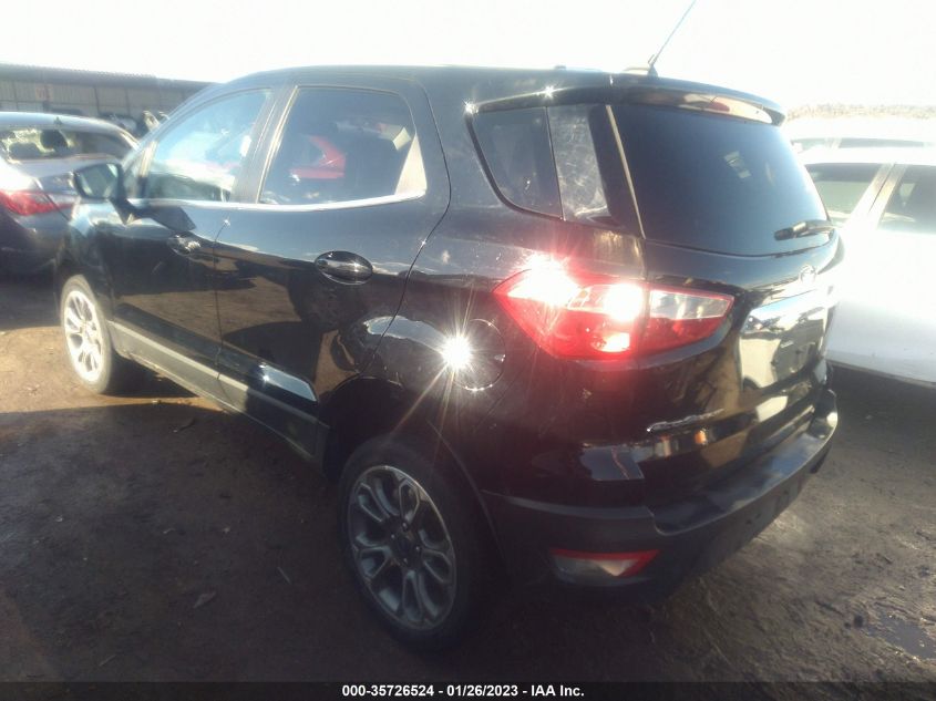 2021 FORD ECOSPORT TITANIUM VIN: MAJ6S3KL1MC407459