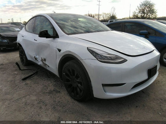 2022 TESLA MODEL Y LONG RANGE VIN: 7SAYGDEE7NF511999