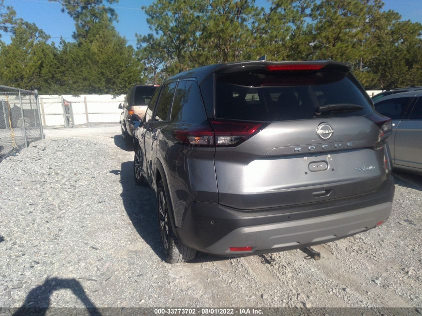 2022 NISSAN ROGUE SV VIN: 5N1BT3BB8NC678951