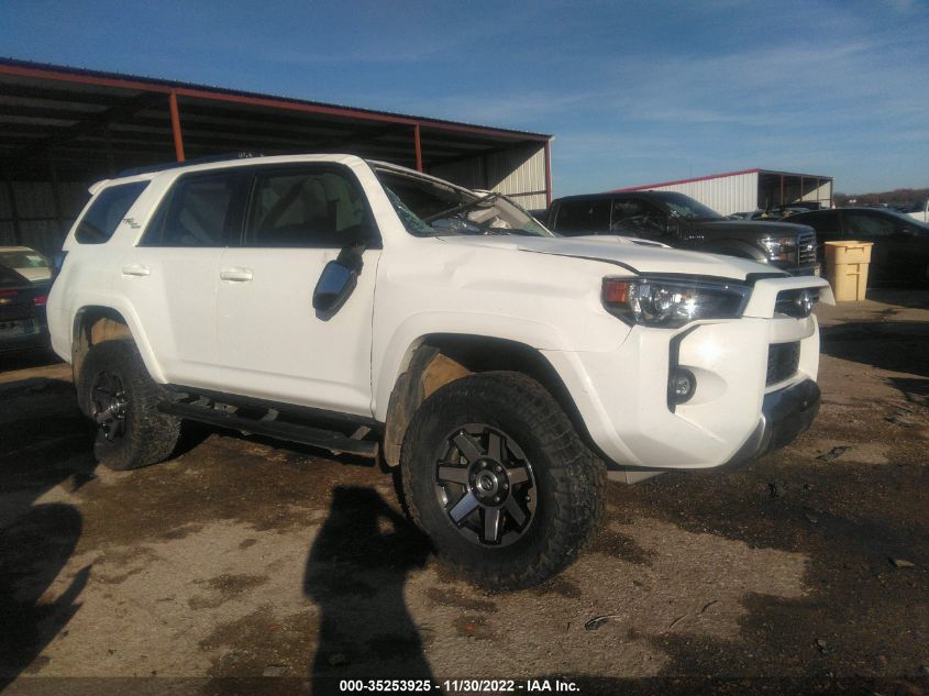 2021 TOYOTA 4RUNNER TRD OFF ROAD VIN: JTEPU5JR2M5870530