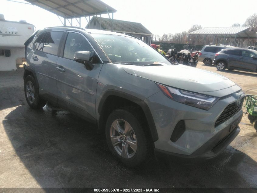2022 TOYOTA RAV4 HYBRID XLE VIN: 4T3RWRFV6NU077908