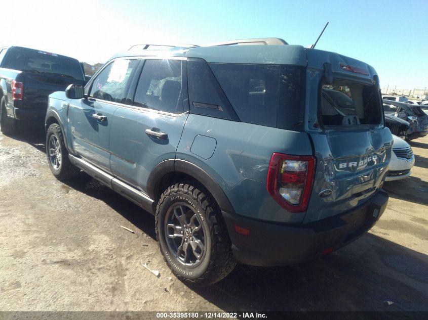 2021 FORD BRONCO SPORT BIG BEND VIN: 3FMCR9B60MRA71614