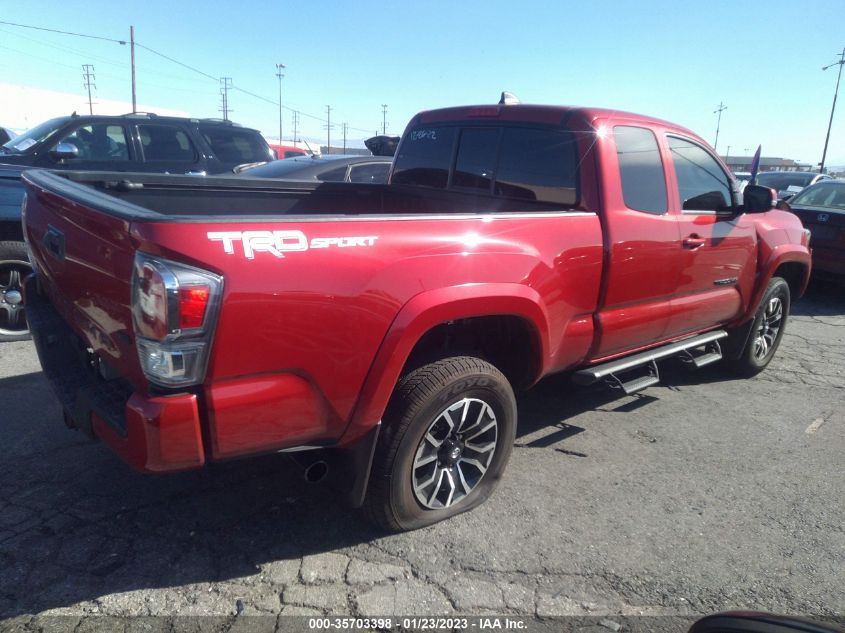 2022 TOYOTA TACOMA 2WD TRD SPORT VIN: 3TYRZ5CN0NT023286