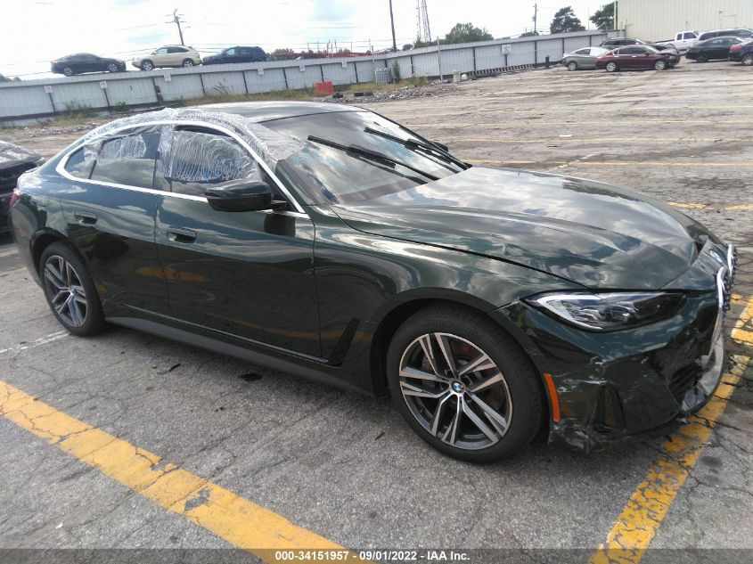 2022 BMW 4 SERIES 430I VIN: WBA63AV07NFM24759