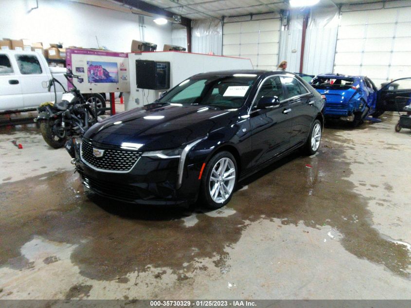 2021 CADILLAC CT4 LUXURY VIN: 1G6DK5RK0M0117647