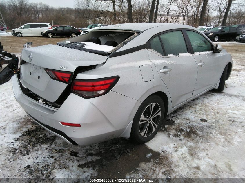 2020 NISSAN SENTRA SV VIN: 3N1AB8CV0LY215914
