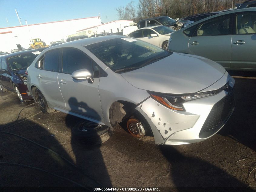 2022 TOYOTA COROLLA LE VIN: 5YFEPMAE6NP319905