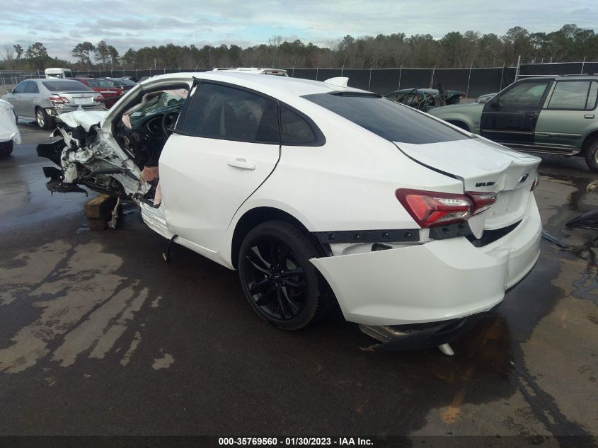 2022 CHEVROLET MALIBU LT VIN: 1G1ZD5ST8NF118150