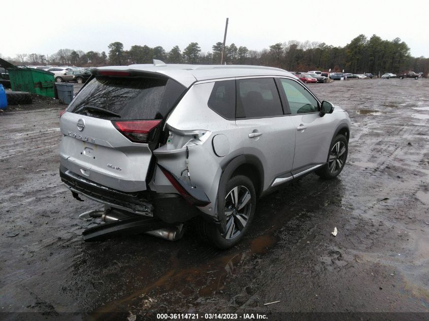 2023 NISSAN ROGUE SL VIN: 5N1BT3CB3PC742931