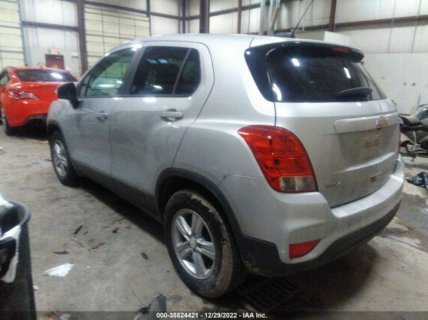 2020 CHEVROLET TRAX LS VIN: 3GNCJKSB9LL307749