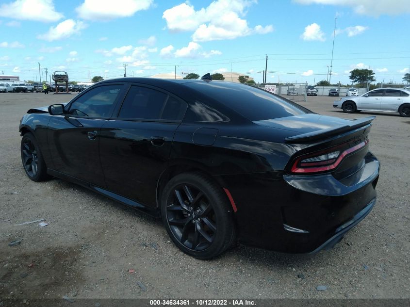 2021 DODGE CHARGER GT VIN: 2C3CDXHG8MH566361