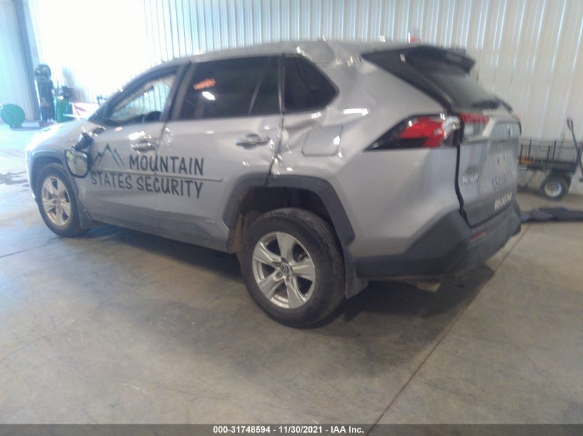 2021 TOYOTA RAV4 HYBRID LE VIN: 2T3M6RFV1MW004681
