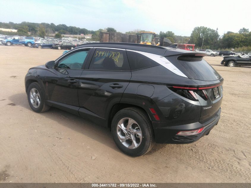 2022 HYUNDAI TUCSON SEL VIN: 5NMJBCAEXNH081400