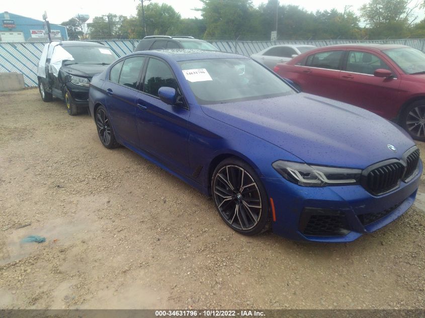 2021 BMW 5 SERIES M550I XDRIVE VIN: WBA13BK04MCF71449