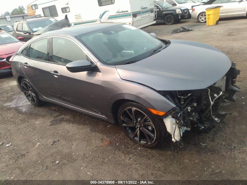 2021 HONDA CIVIC SEDAN SPORT VIN: 2HGFC2F87MH517650