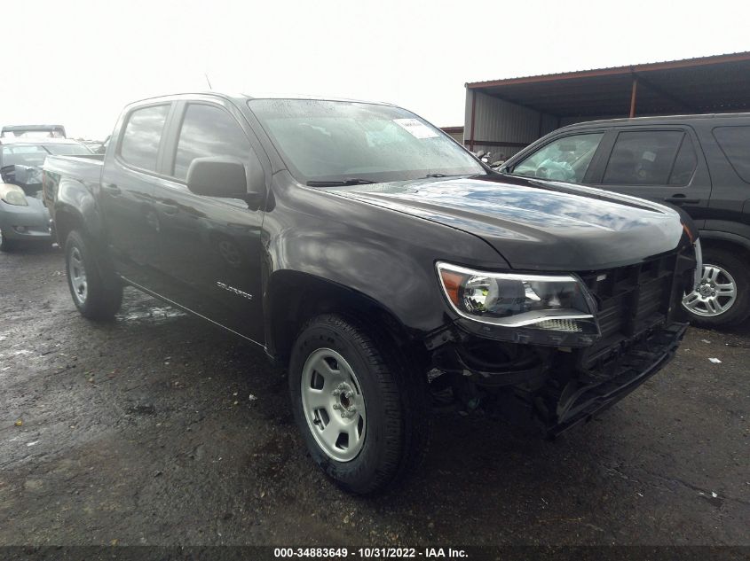 2021 CHEVROLET COLORADO 2WD WORK TRUCK VIN: 1GCGSBEA2M1114331