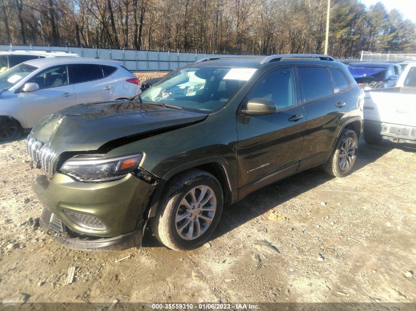 2021 JEEP CHEROKEE LATITUDE VIN: 1C4PJLCB6MD164927