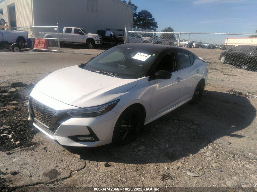 2021 NISSAN SENTRA SR VIN: 3N1AB8DV8MY287248