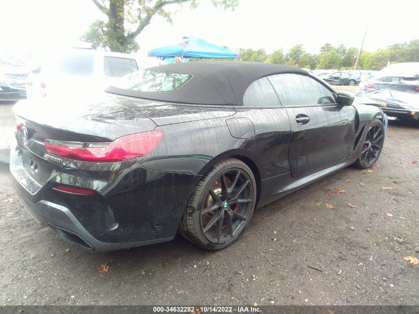 2021 BMW 8 SERIES M850I XDRIVE VIN: WBAFY4C01MCF24588