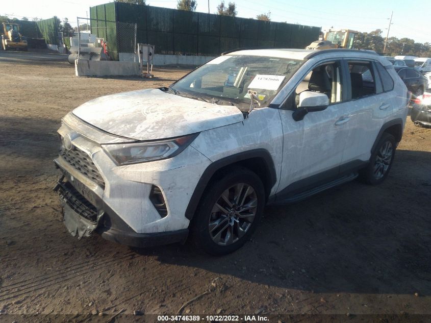 2020 TOYOTA RAV4 XLE PREMIUM VIN: 2T3A1RFV5LC077750