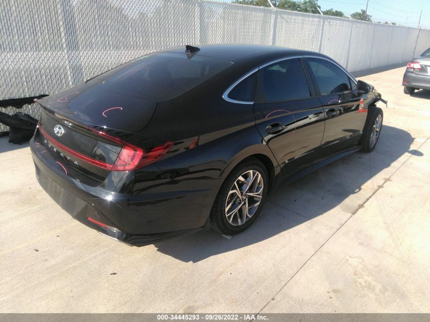 2022 HYUNDAI SONATA SEL VIN: KMHL64JA9NA206750