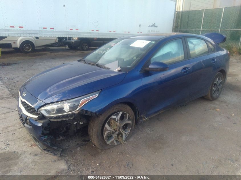 2021 KIA FORTE LXS VIN: 3KPF24AD2ME264976