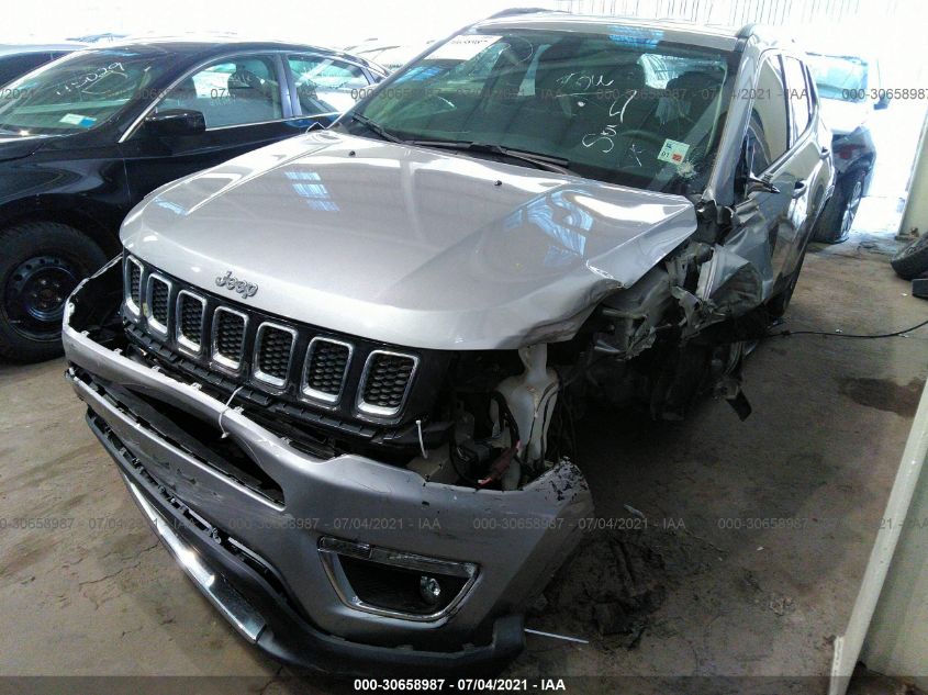 2020 JEEP COMPASS LIMITED VIN: 3C4NJCCB6LT179752