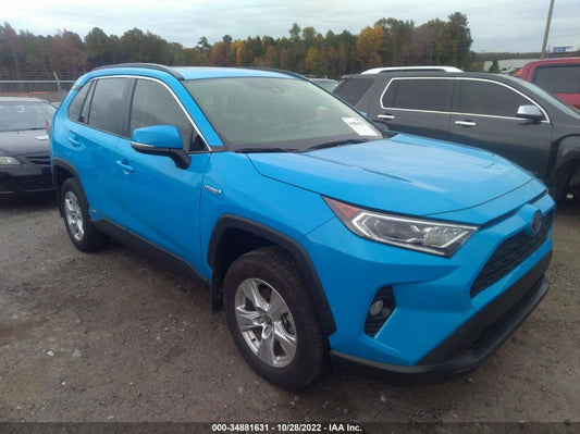 2021 TOYOTA RAV4 HYBRID XLE VIN: JTMRWRFV2MD114402