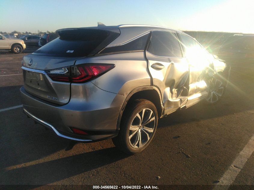 2022 LEXUS RX RX 450H VIN: 2T2HGMDA6NC085539