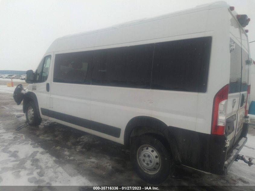 2021 RAM PROMASTER WINDOW VAN VIN: 3C6LRVPG0ME567820