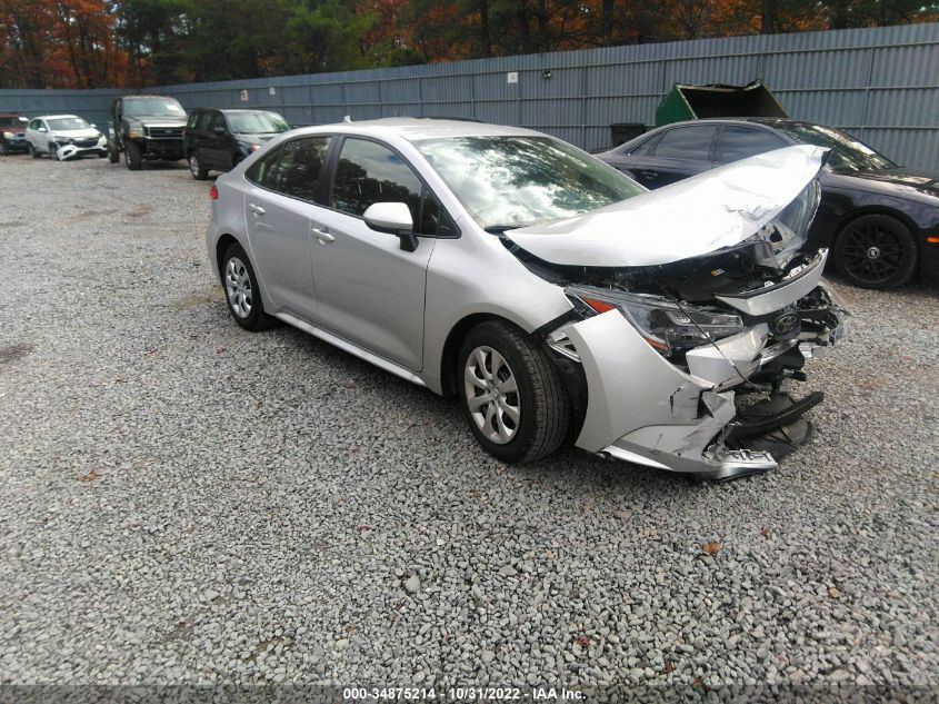2022 TOYOTA COROLLA LE VIN: JTDEPMAE0N3031886