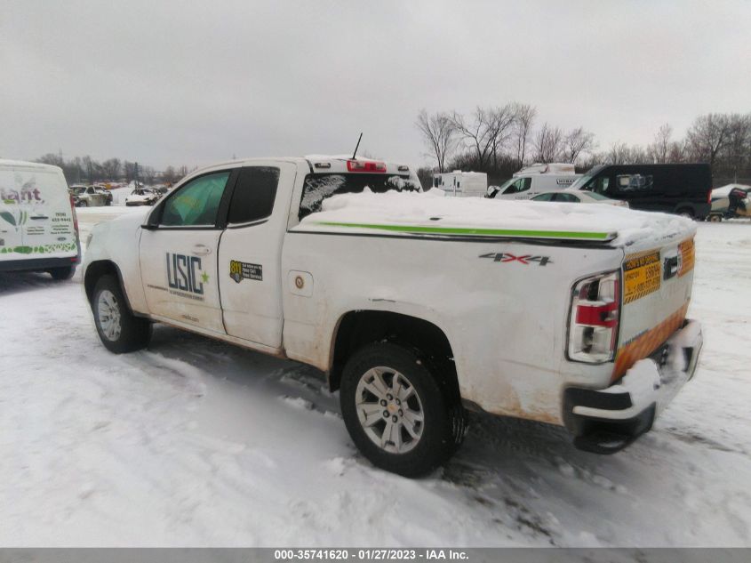 2022 CHEVROLET COLORADO 4WD LT VIN: 1GCHTCEA2N1124690