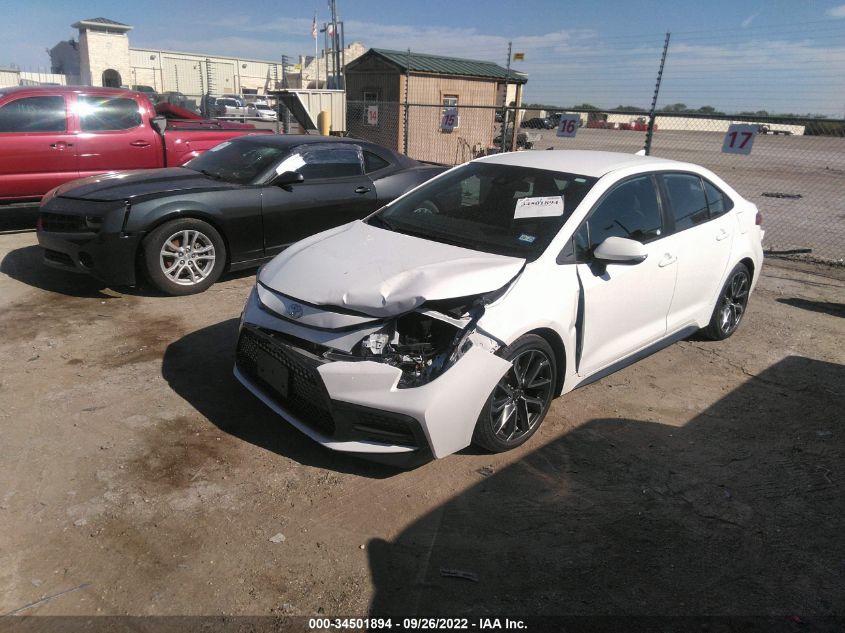 2022 TOYOTA COROLLA SE/SE NIGHTSHADE/APEX SE VIN: 5YFS4MCE4NP101115